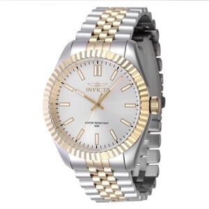 Invicta Silver and Gold Classic Watch